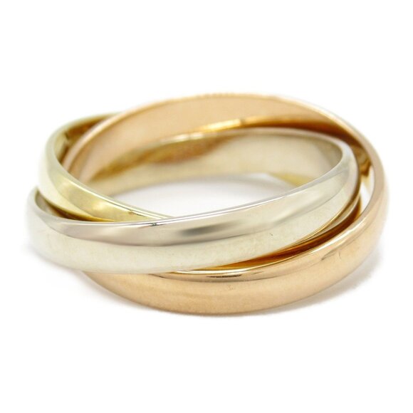 CARTIER 18k Yellow Gold Trinity Ring - Picture 3 of 7